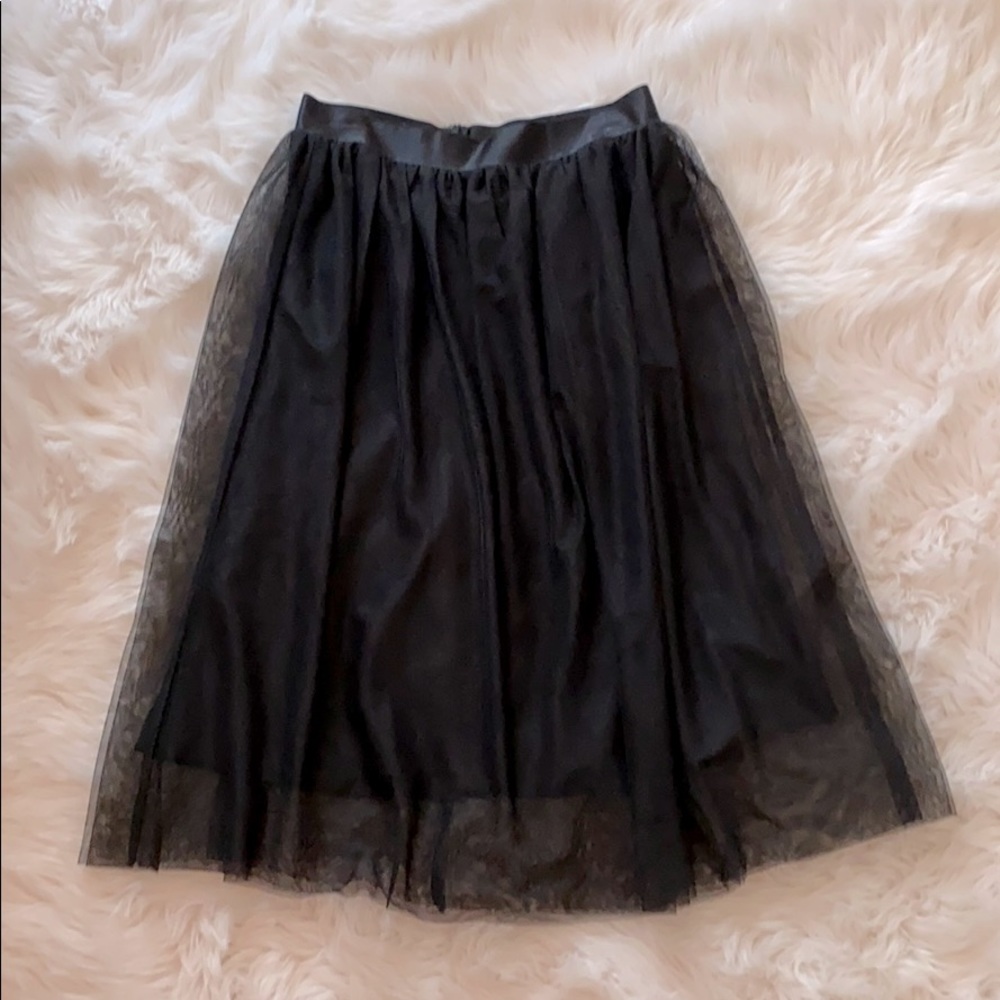 COPY - Cynthia Rowley with tutu skirt with sheer overlay